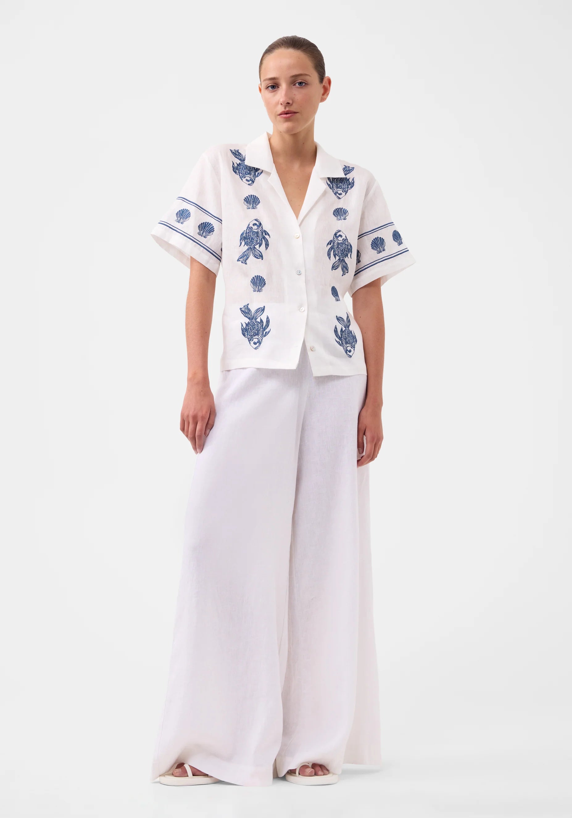 Morrison Alpheus Embroidered Shirt