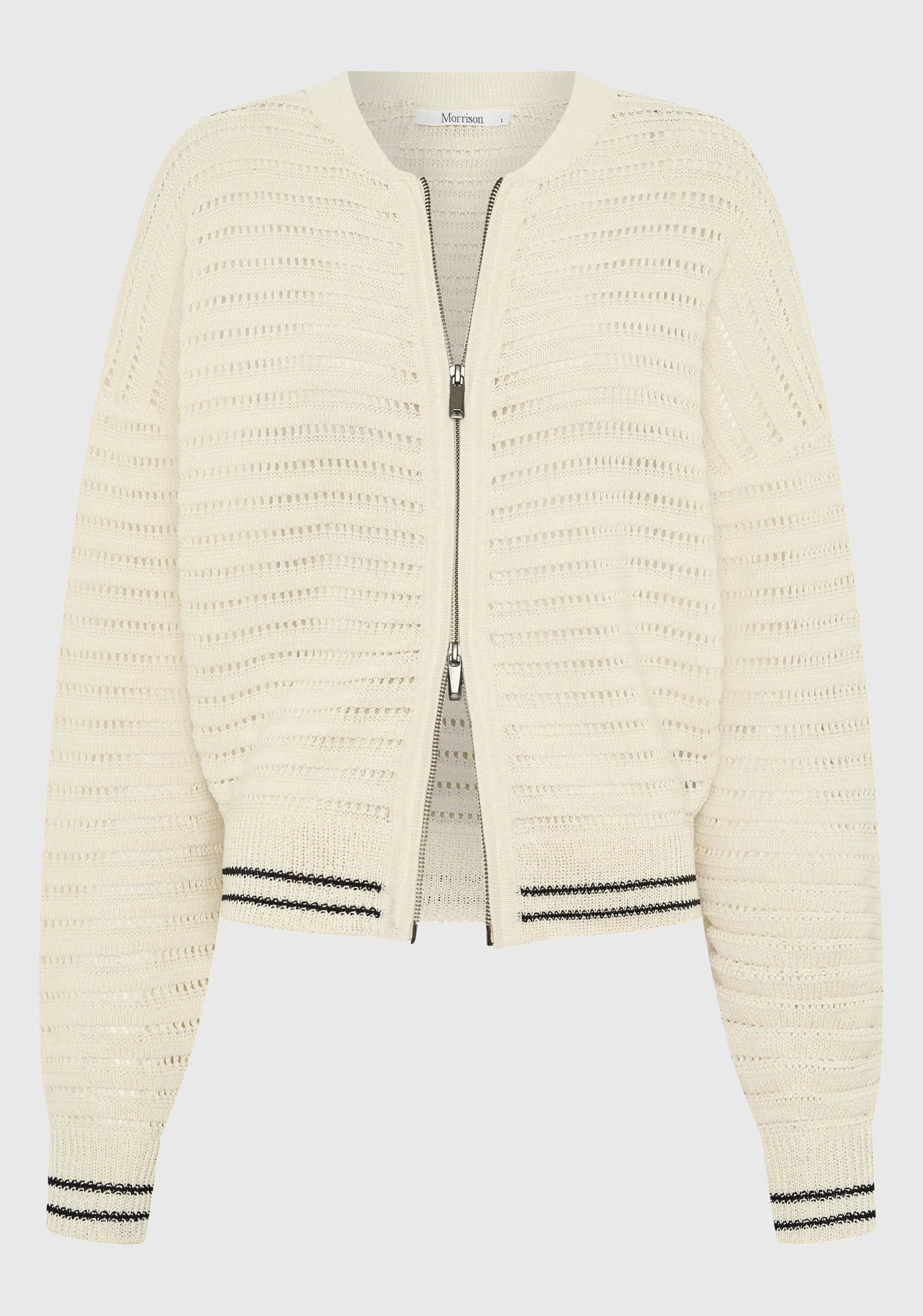 Morrison Dallas Knit Jacket Milk