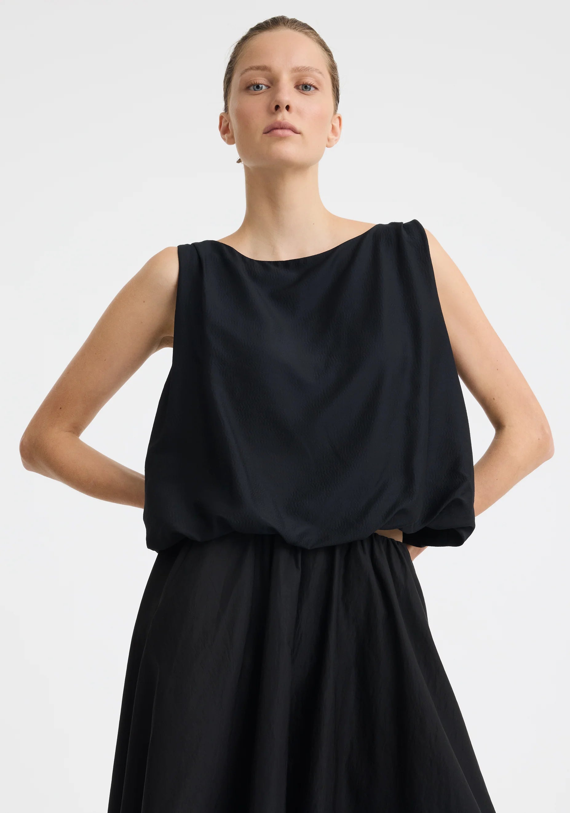 Morrison  Celine Bubble Top Black