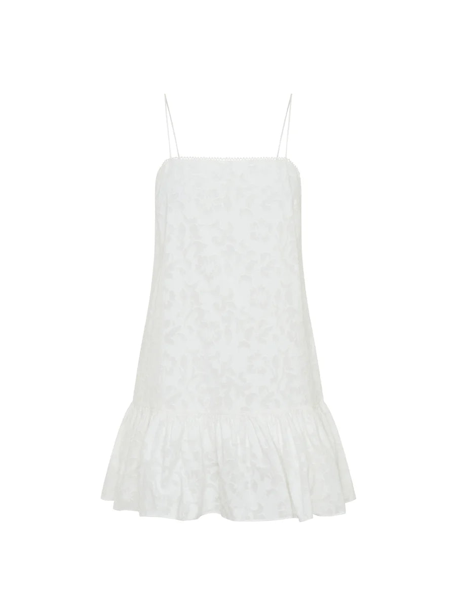 Kivari Ottavia Mini Dress Ivory