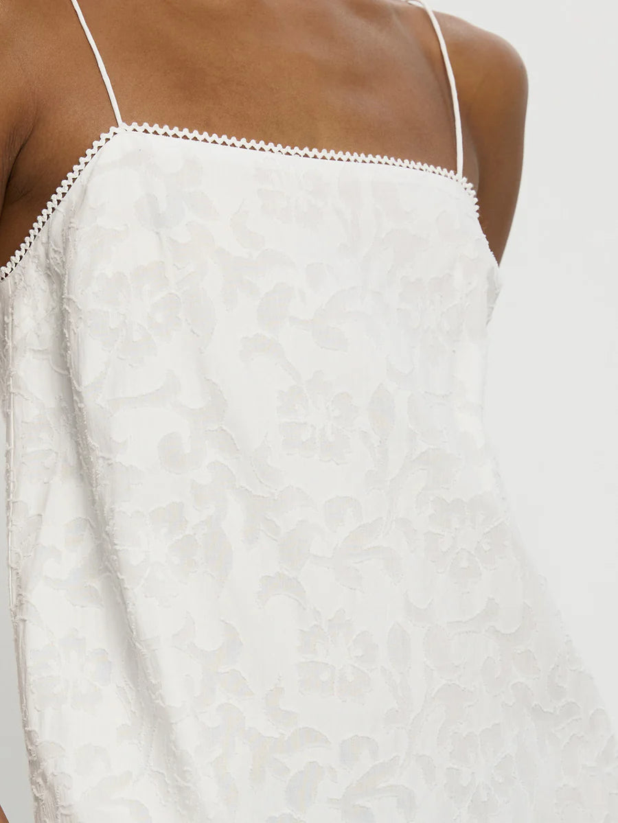 Kivari Ottavia Mini Dress Ivory