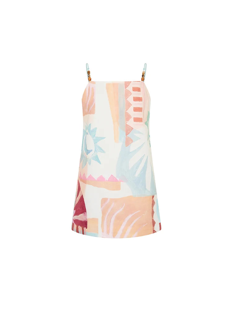 Kivari Yali Mini Dress Pink