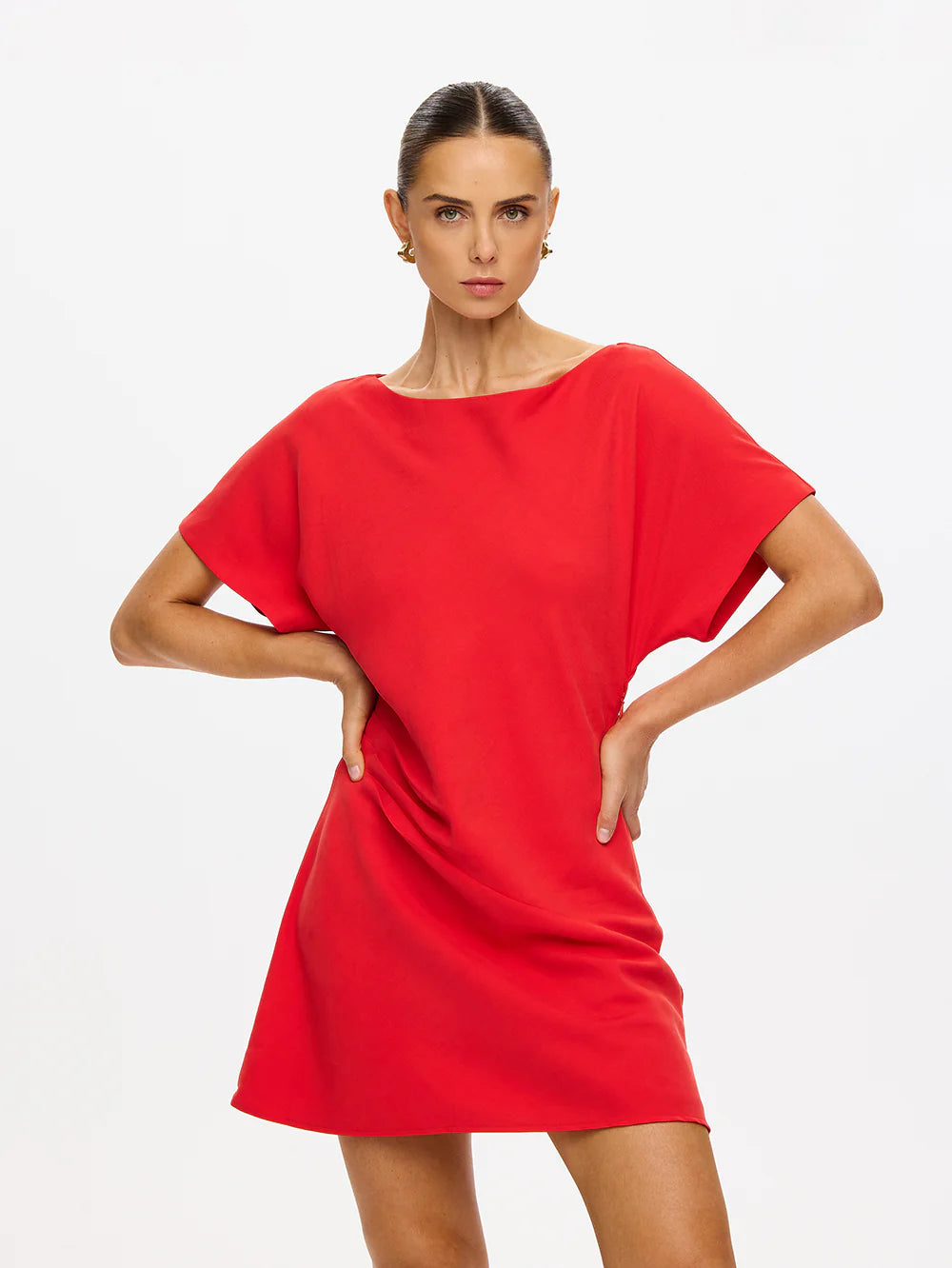 Kivari Wynona Mini Dress Red