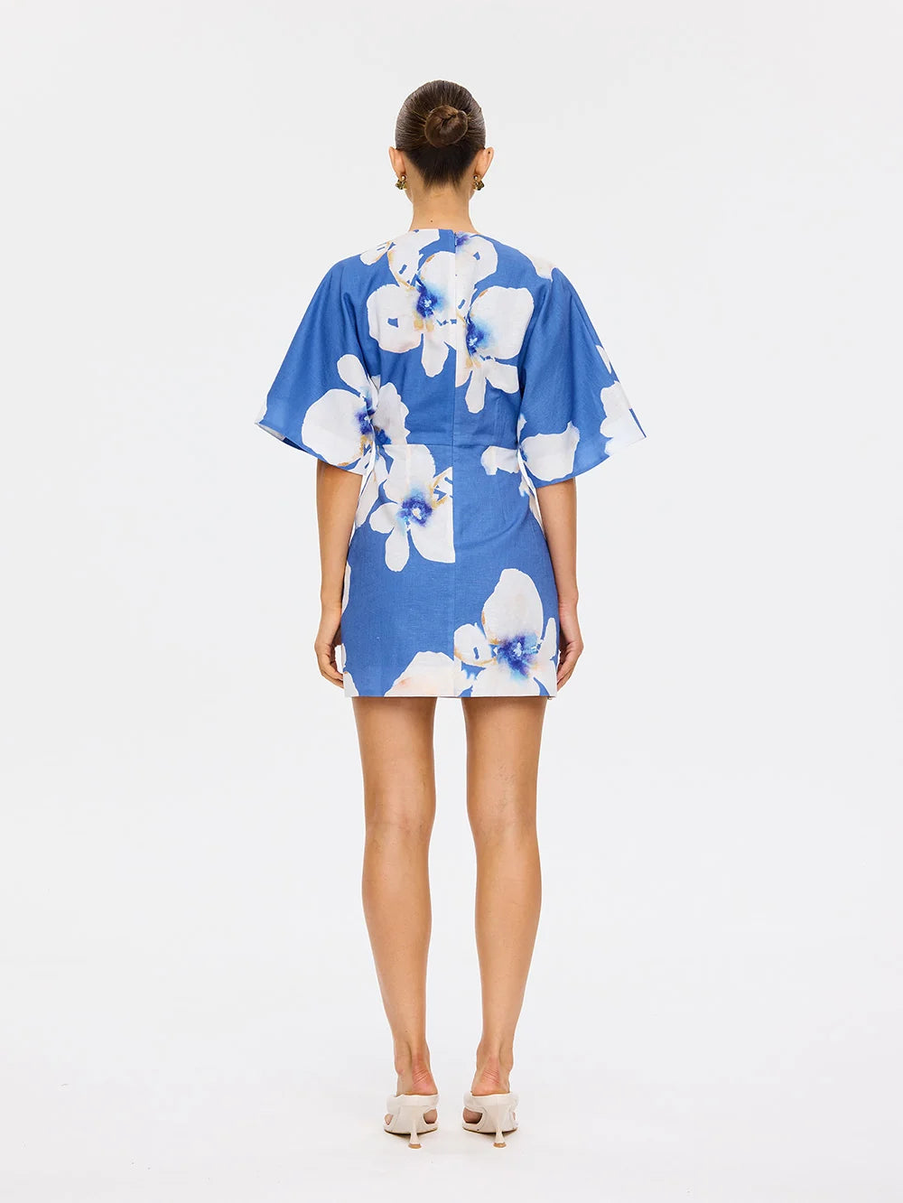 Kivari Rowena Mini Dress Blue