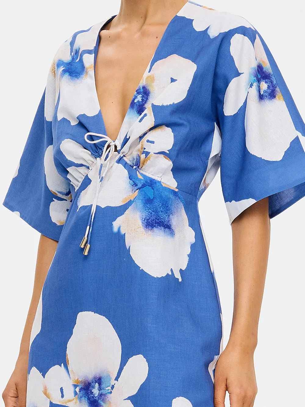 Kivari Rowena Mini Dress Blue