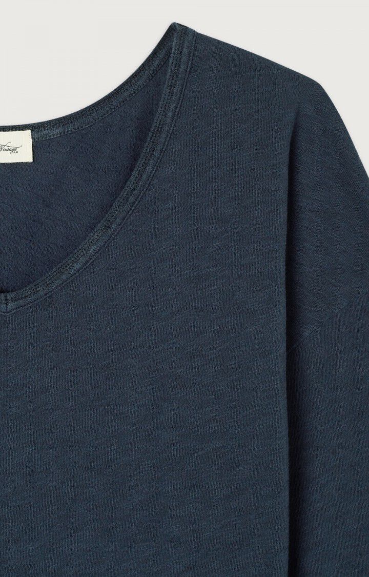 American Vintage  Sonoma Vneck LS Top Vintage Navy Blue