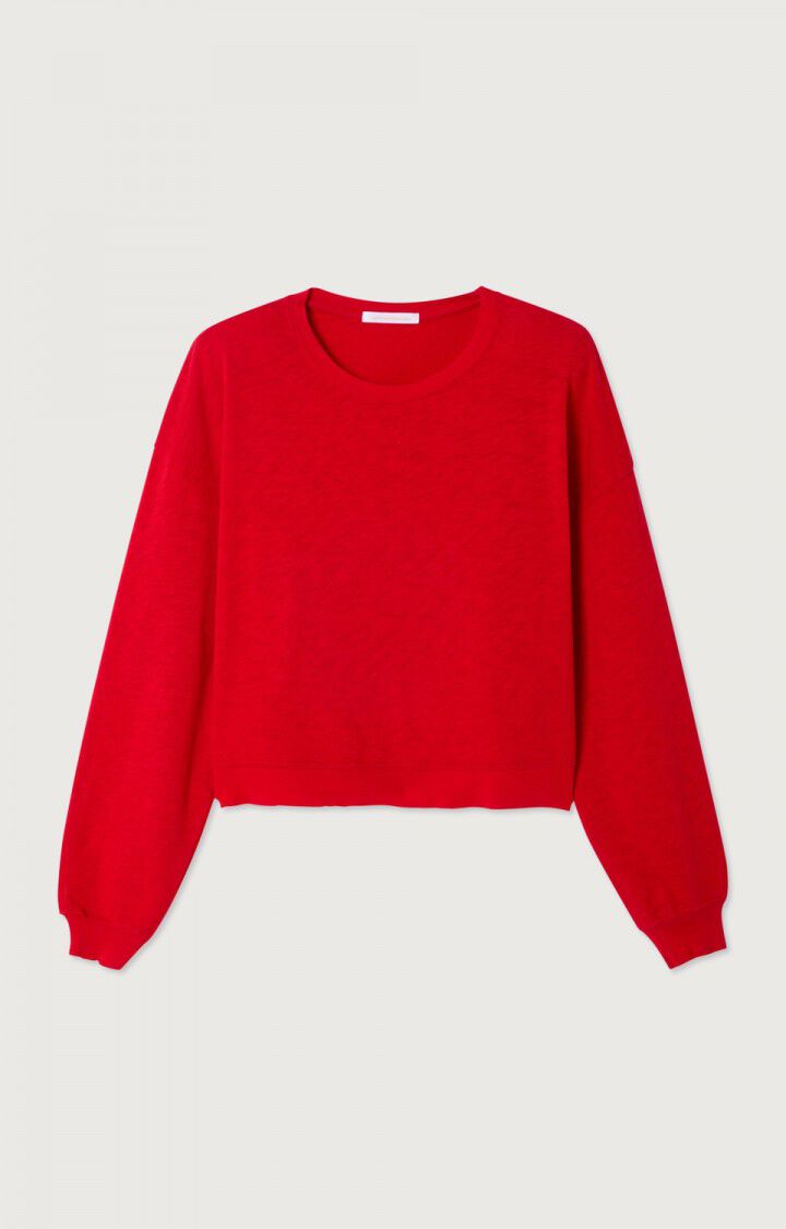 American Vintage Sonoma Crew Neck Top Vintage Tomato