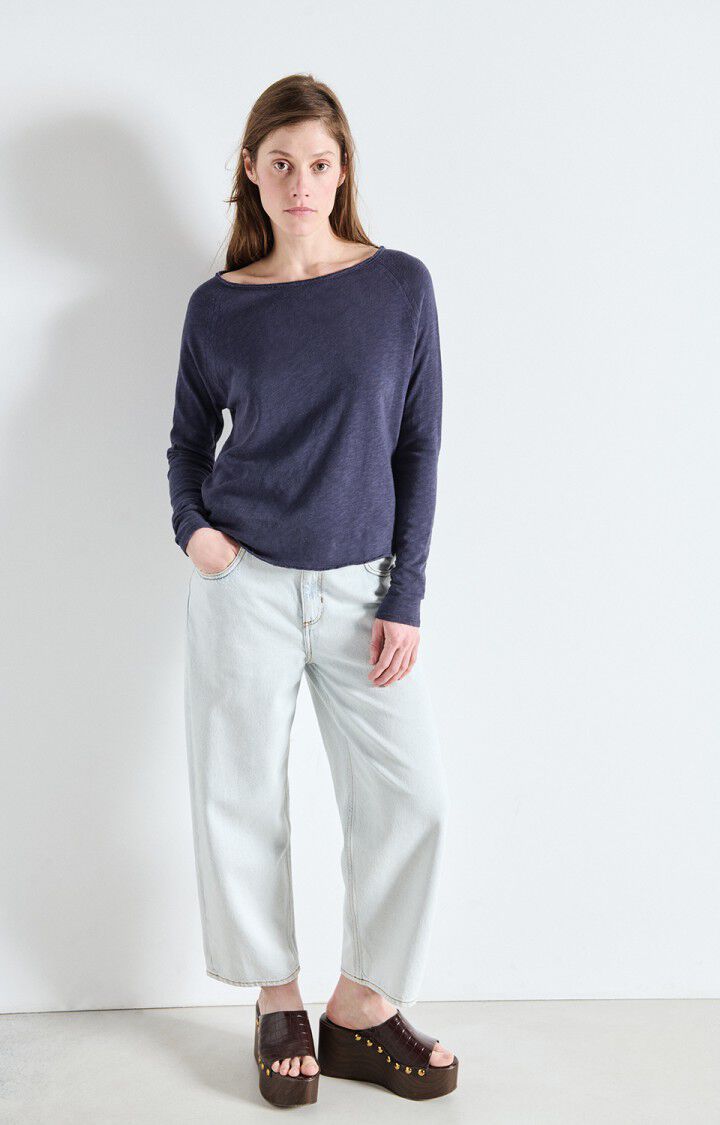 American Vintage Sonoma LS Top Vintage Navy Blue