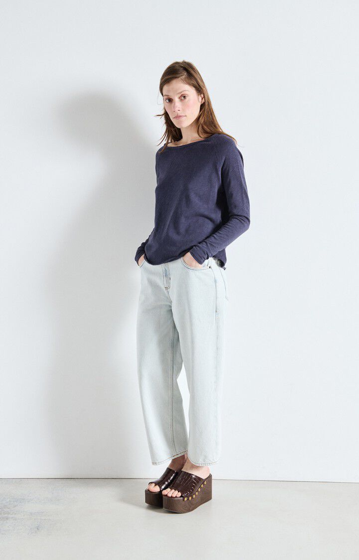 American Vintage Sonoma LS Top Vintage Navy Blue