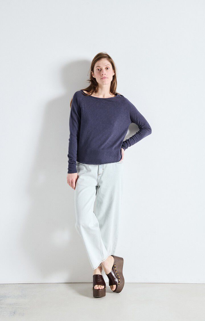 American Vintage Sonoma LS Top Vintage Navy Blue