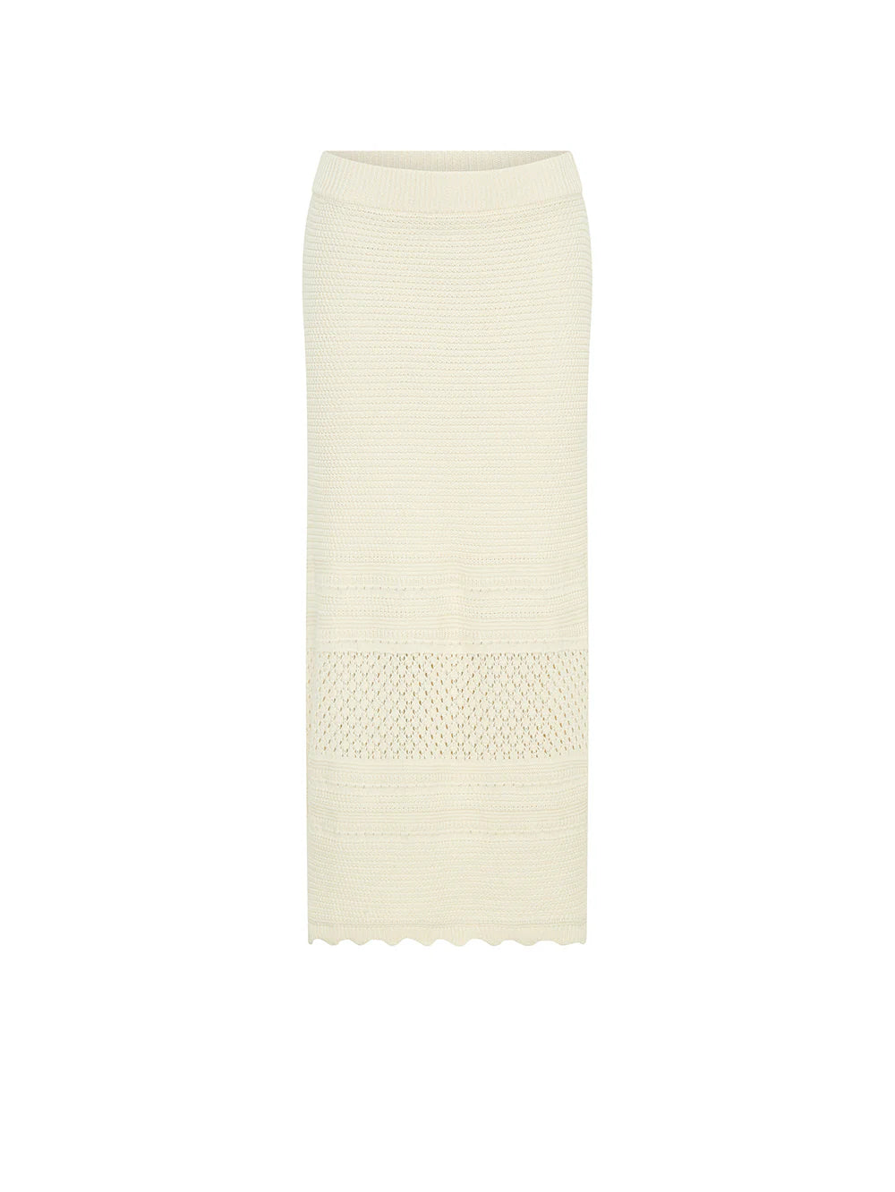 Kivari Sabela Knit Skirt Cream