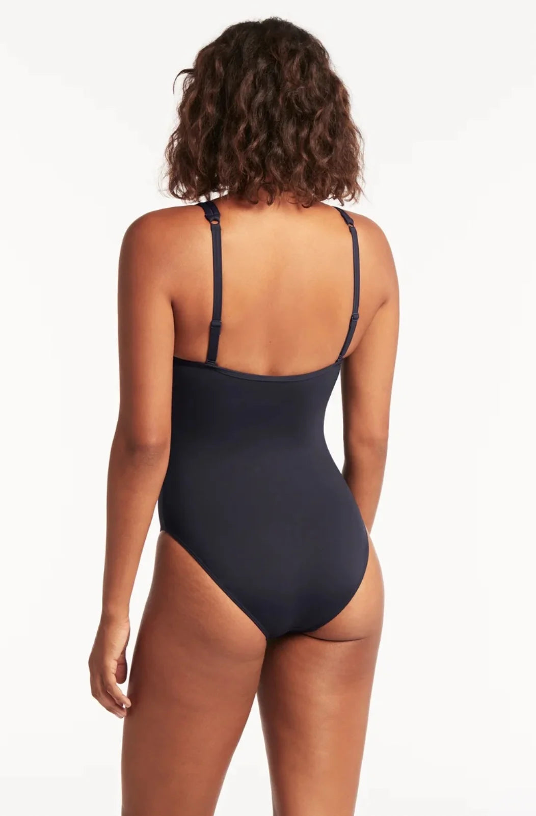 Sea Level Essentials Spliced One Piece Night Sky