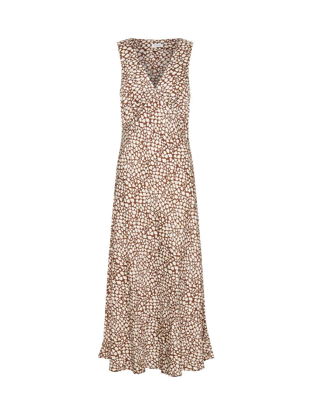 Kivari Solara Midi Dress Brown