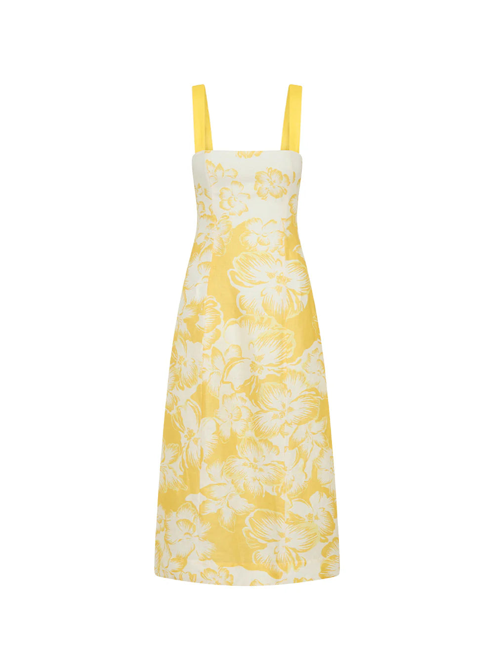 Kivari Soraya Tie Back Midi Dress