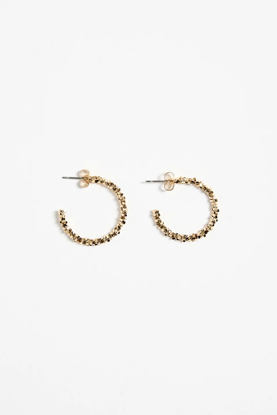 Humble + Heart Stardust Hoop Gold Small Earrings