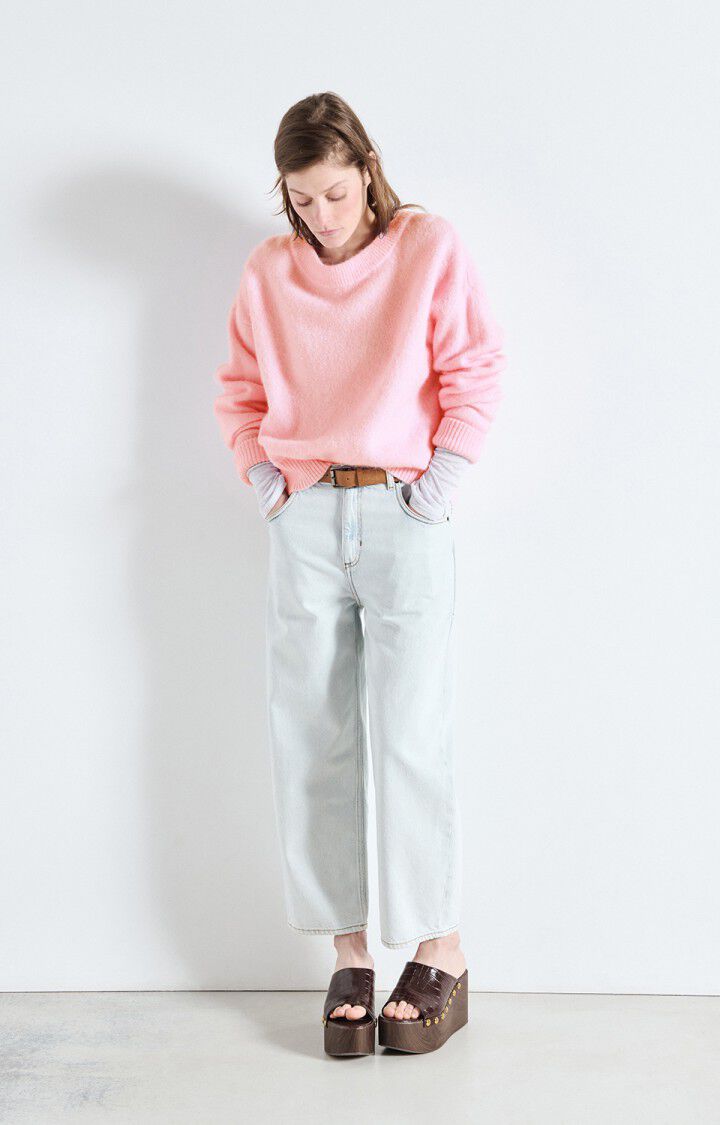 American Vintage Vitow Pullover Sugared Almond Melange