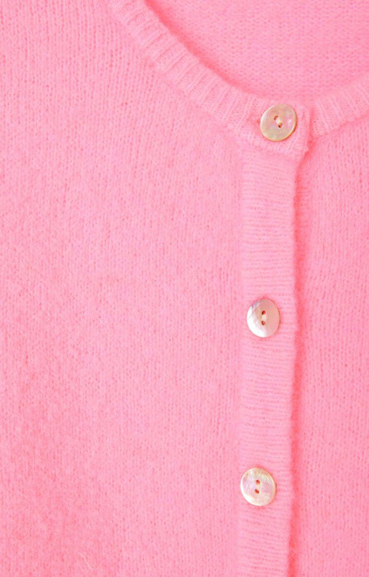 American Vintage Vitow Cardigan Pink Melange
