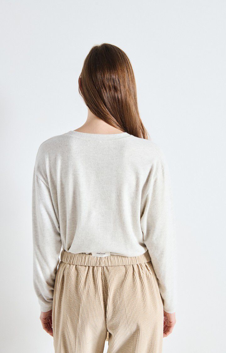 American Vintage Ypawood LS Top Heather Grey