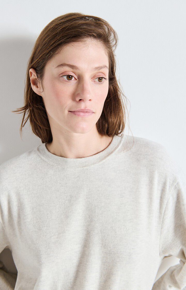 American Vintage Ypawood LS Top Heather Grey