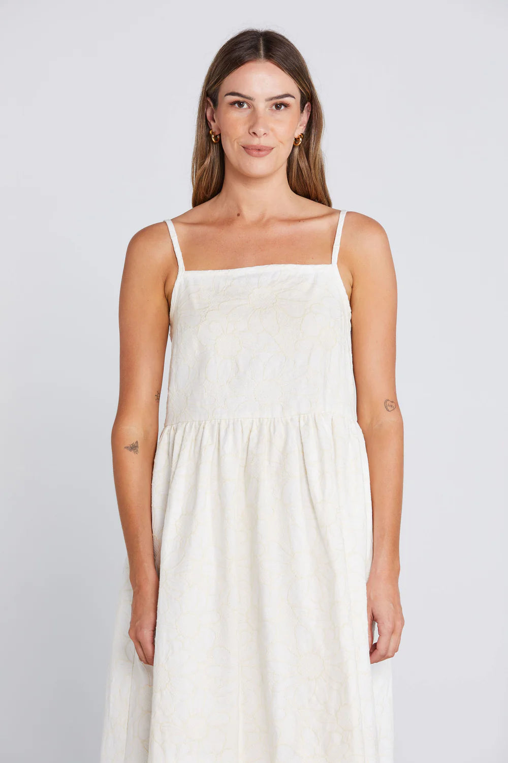 Thing Thing Ziggle Dress Creamy Daisy