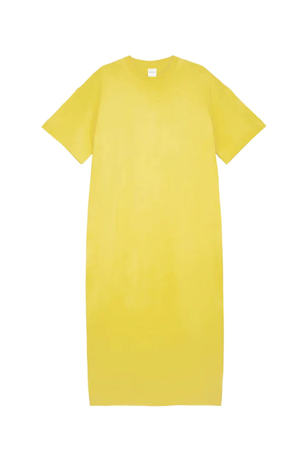 Kowtow Boxy T-Shirt Dress Daffodil
