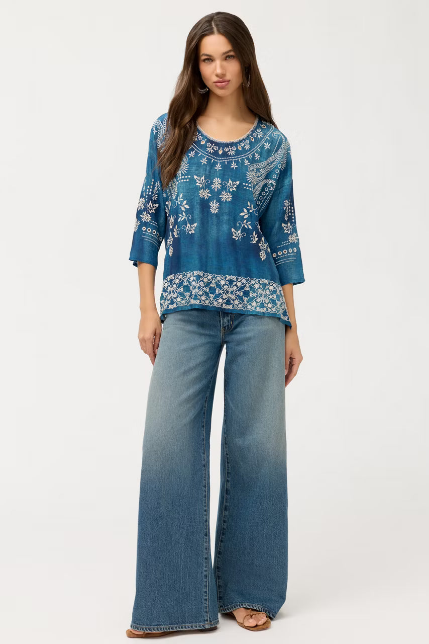 Johnny Was Siana Blouse