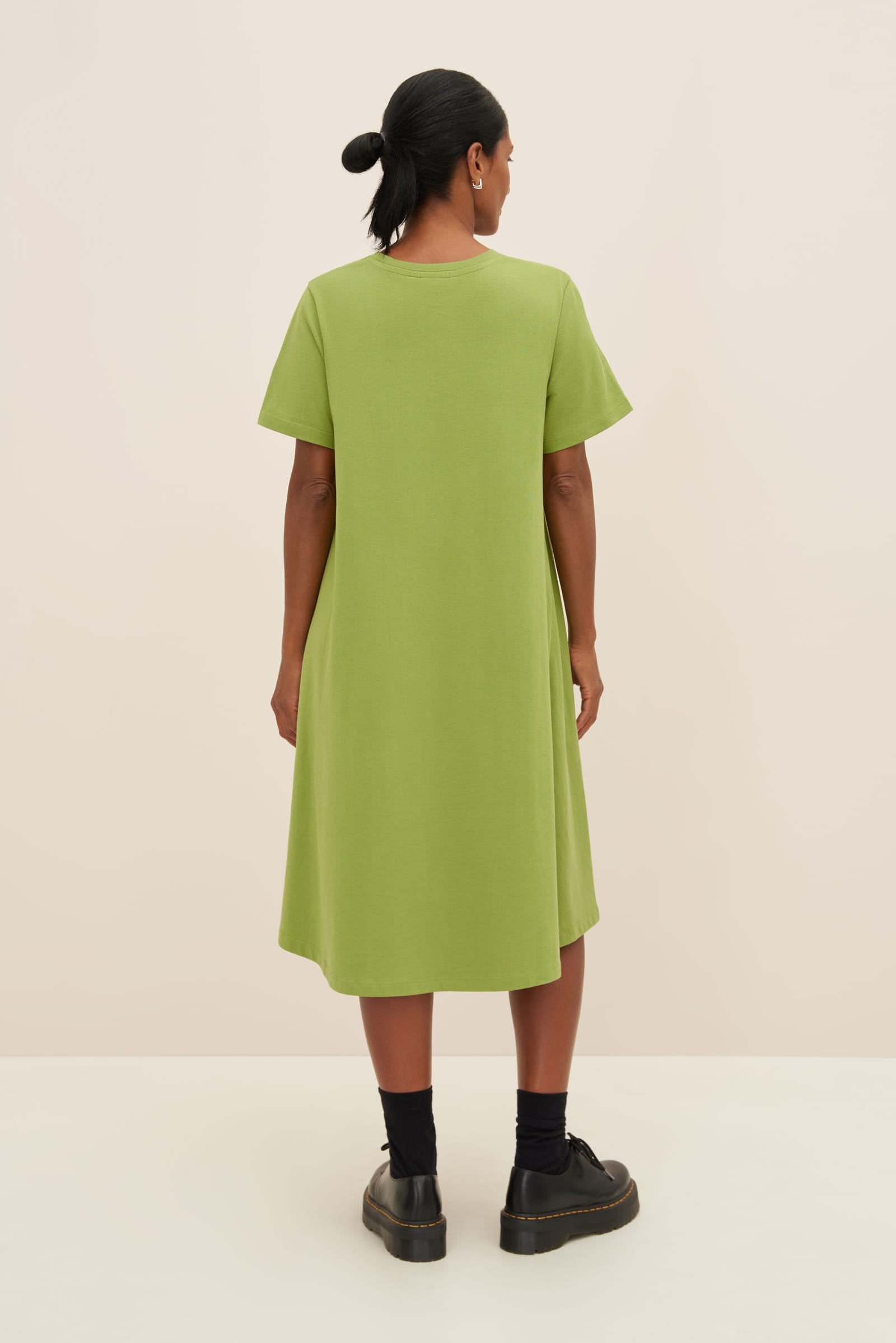 Kowtow Classic A-line Dress Leaf