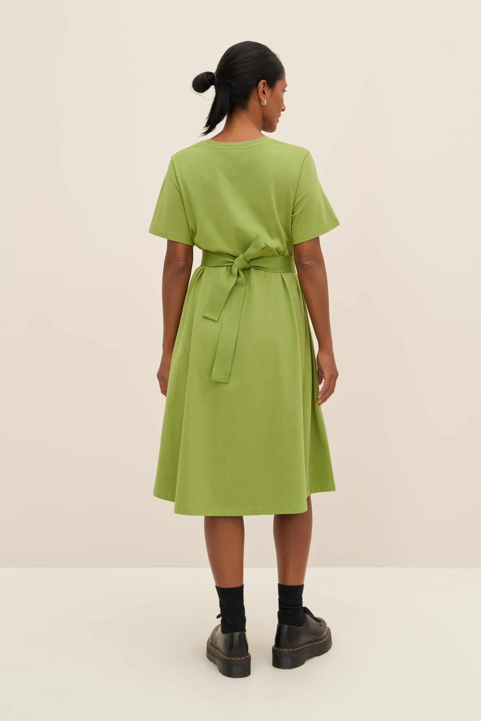 Kowtow Classic A-line Dress Leaf