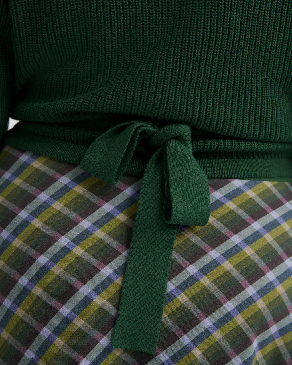 Kowtow Composure Cardigan Forest