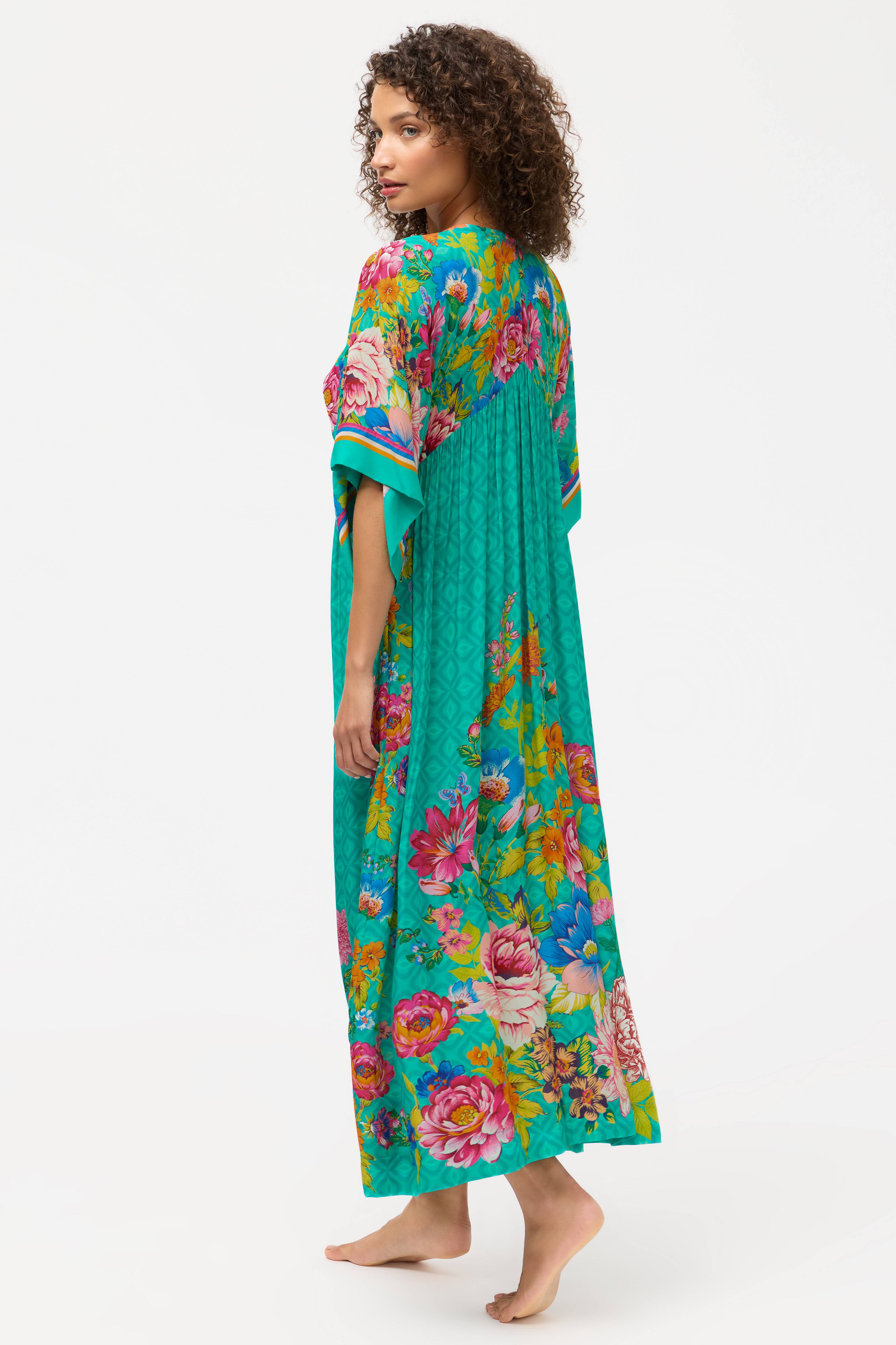 Johnny Was Kaftan Dress Sweet Spire | Two Boutique Johnny Was Kaftan Dress Sweet Spire | Two Boutique