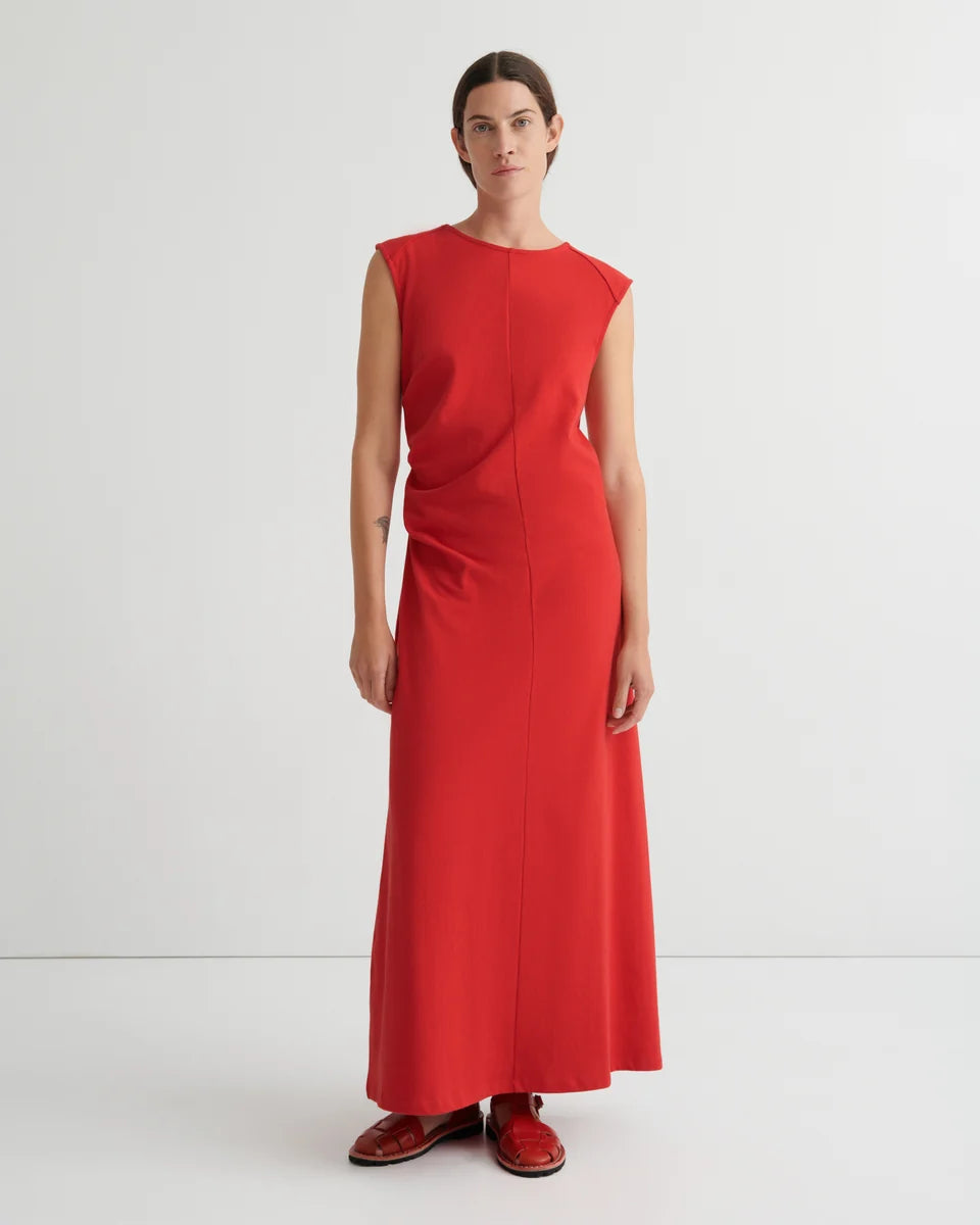 Kowtow Ember Dress Poppy Red