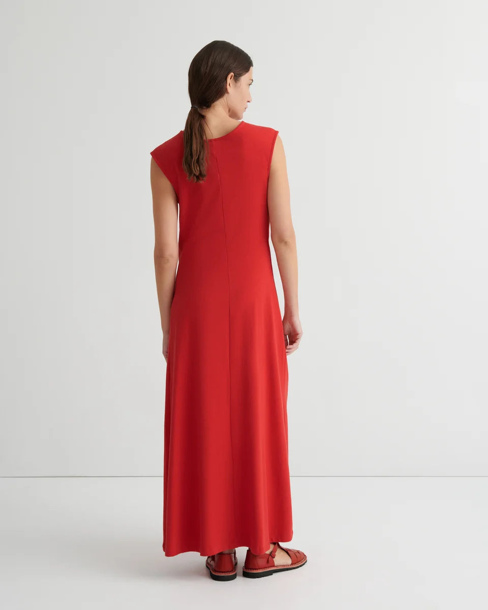Kowtow Ember Dress Poppy Red
