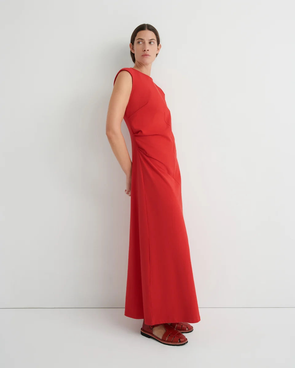 Kowtow Ember Dress Poppy Red
