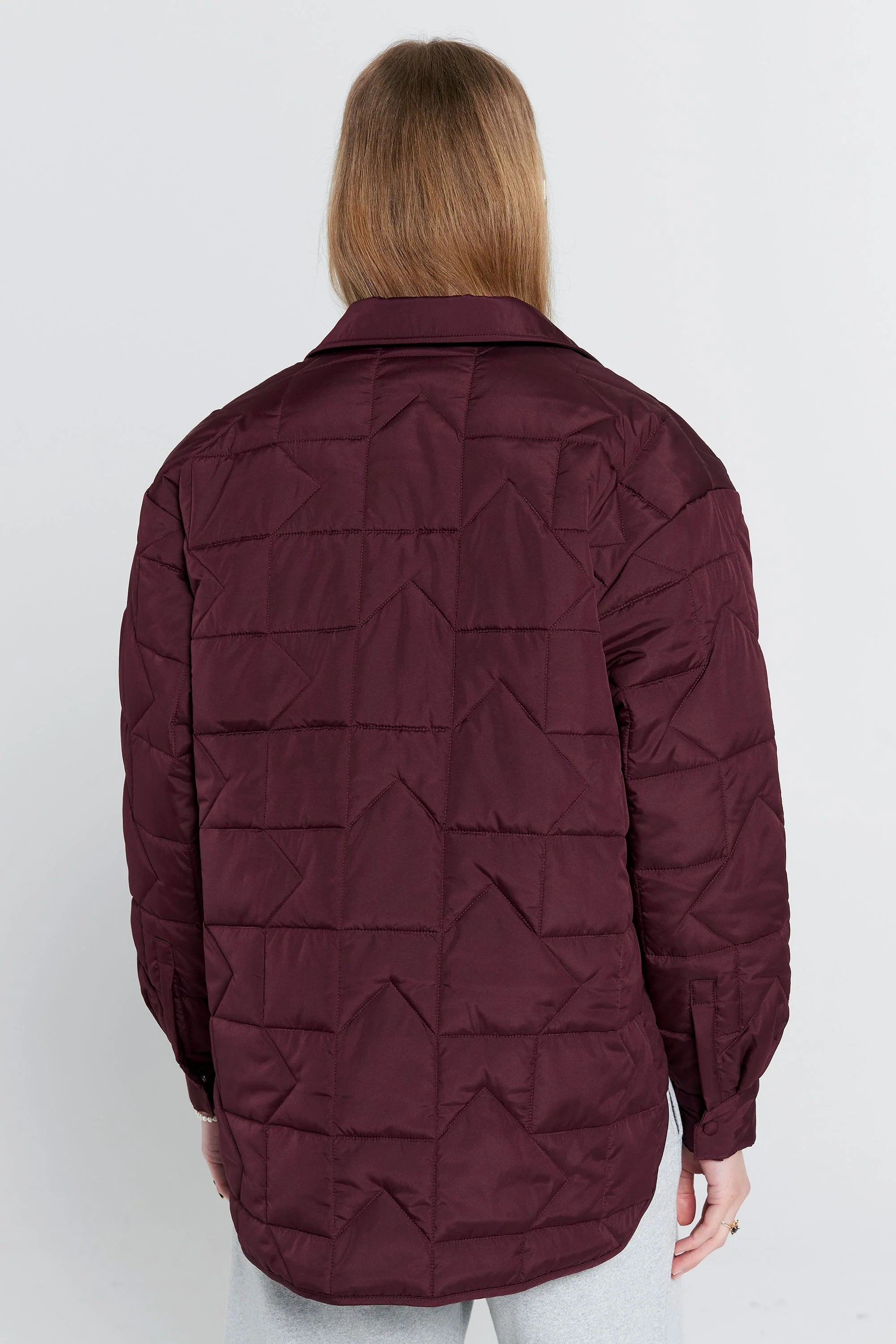 Karen Walker Crest Jacket Merlot
