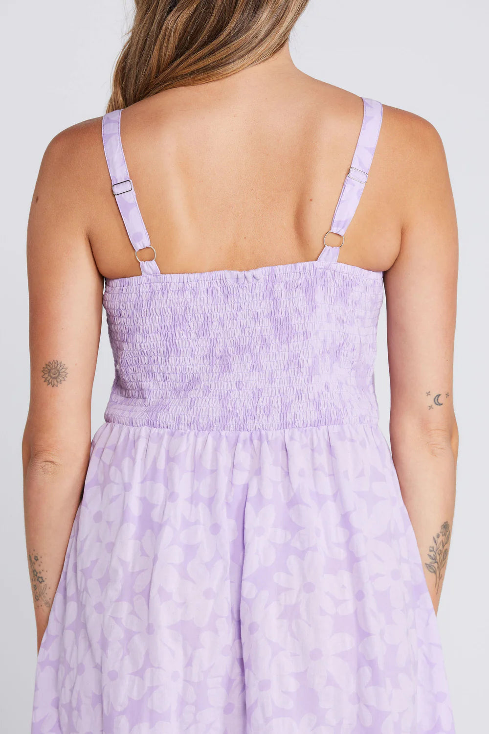 Thing Thing Sweet Daisy Dress Violet Daisy