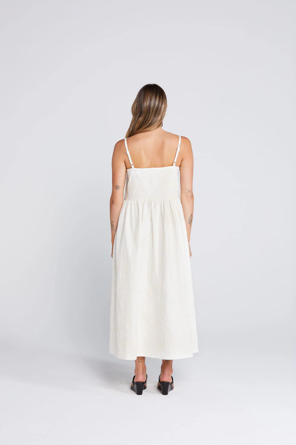 Thing Thing Ziggle Dress Creamy Daisy