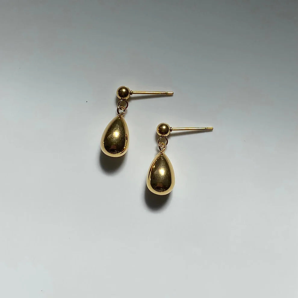 Nilu's Collection Micro Hollow Water Drop Earrings for Women and Girls