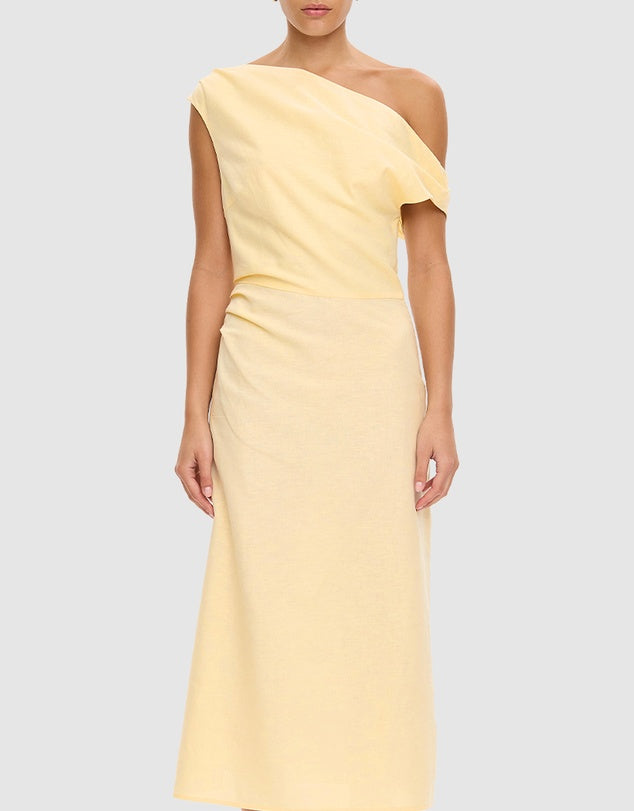 Kivari Karina Midi Dress Butter