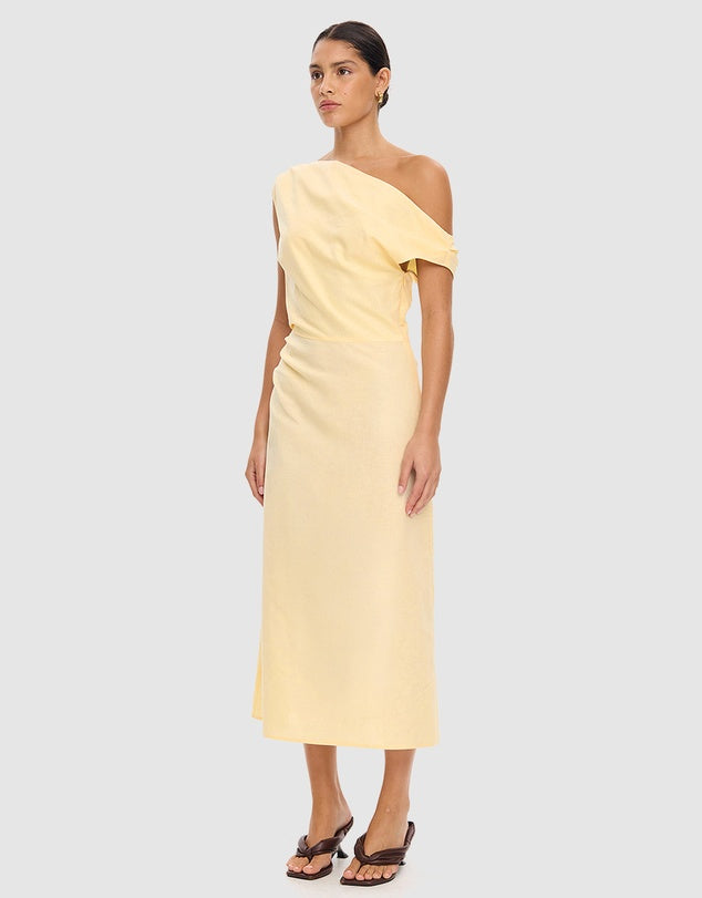 Kivari Karina Midi Dress Butter