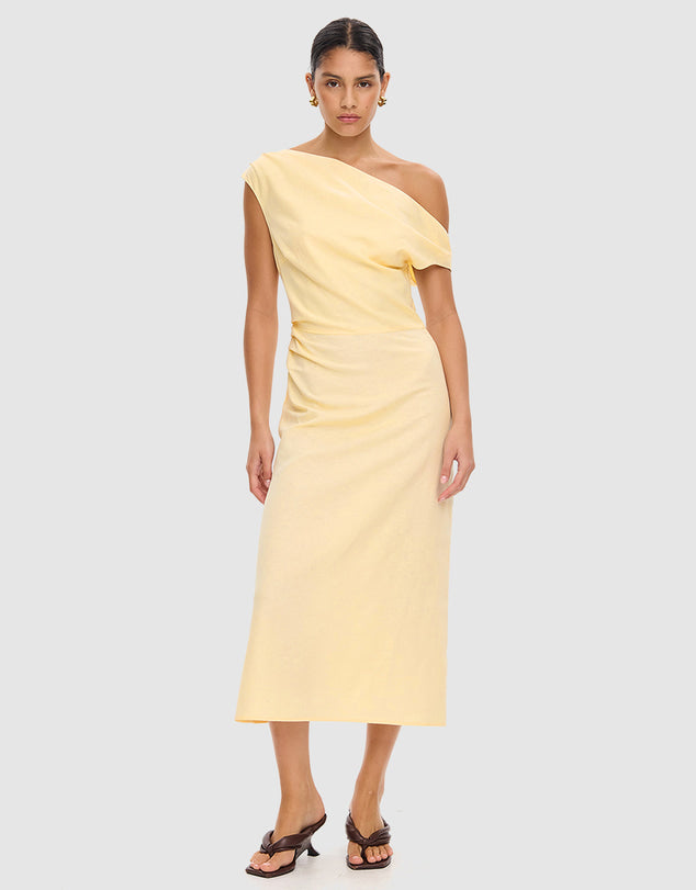 Kivari Karina Midi Dress Butter