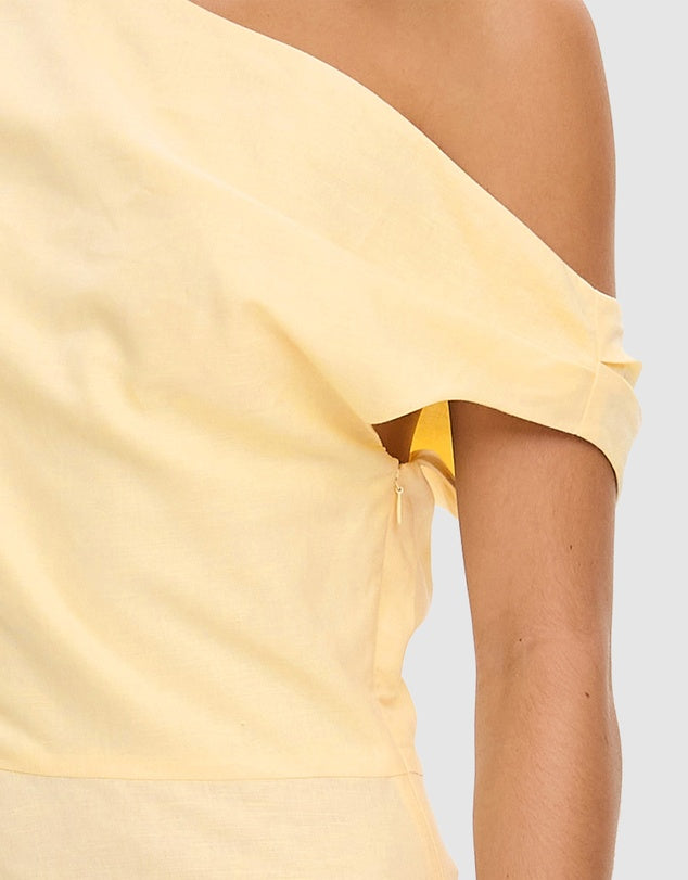 Kivari Karina Midi Dress Butter