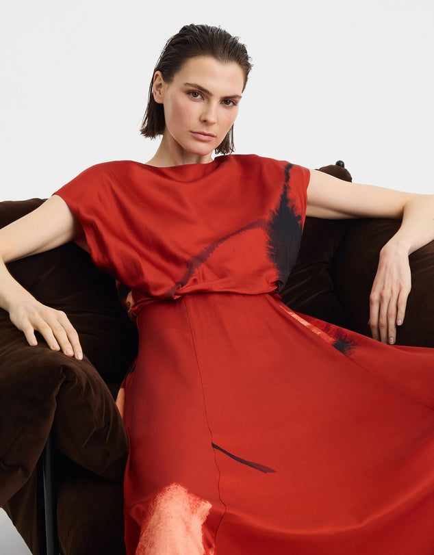Morrison Astra Dress Poppy Print