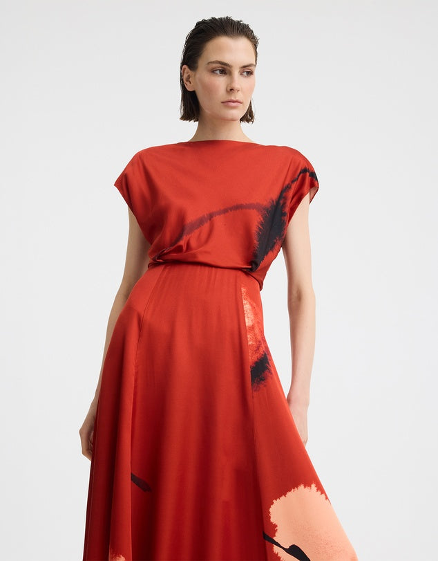 Morrison Astra Dress Poppy Print