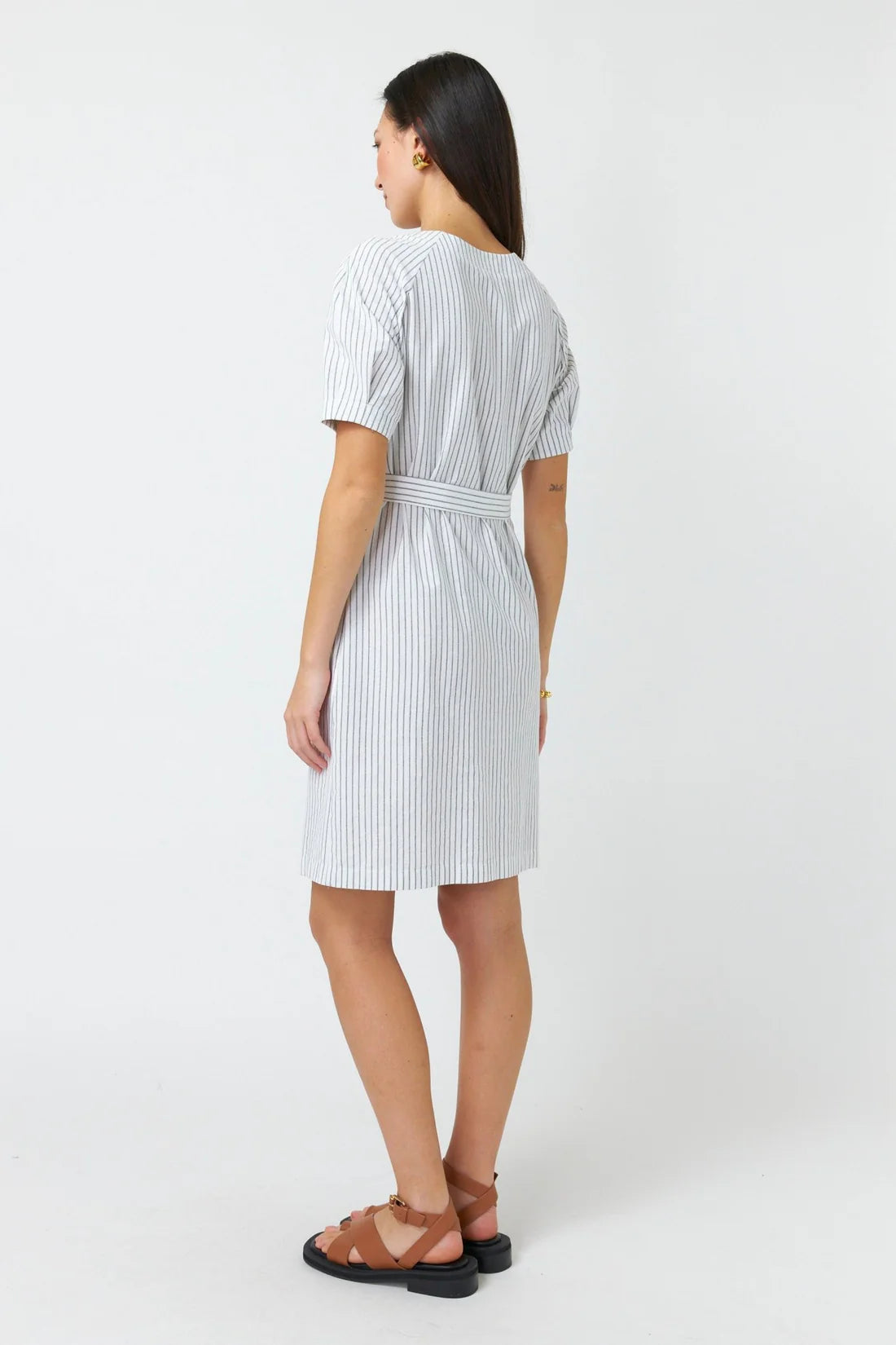 Sylvester Summer Stripe Dress White