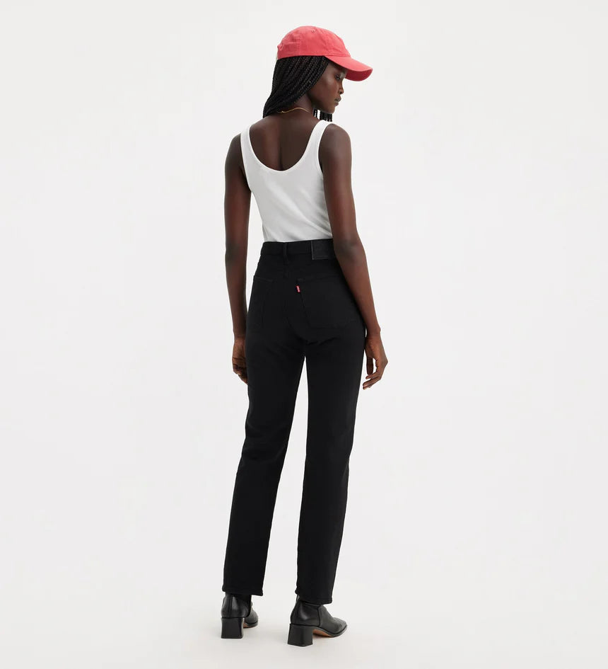 Levi's Wedgie Straight Black Sprout