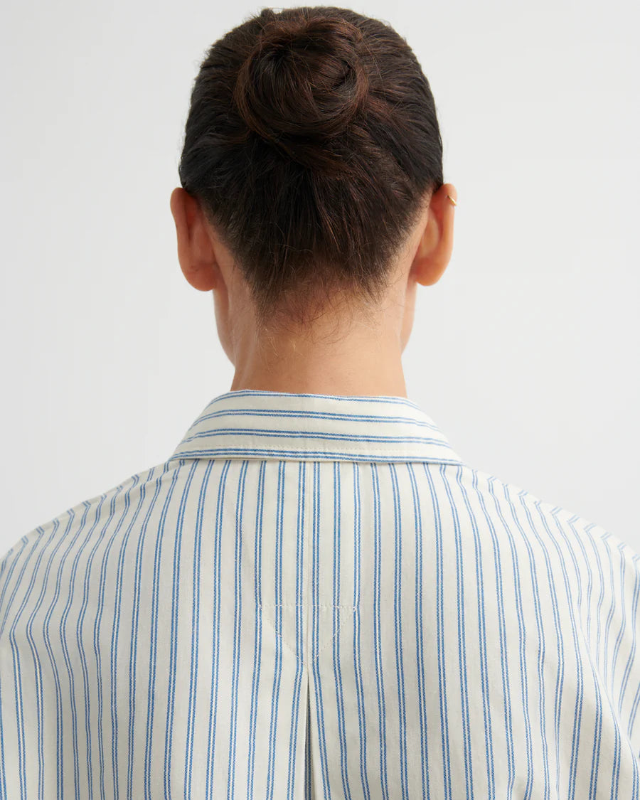 Kowtow Maker Shirt Ticking Stripe