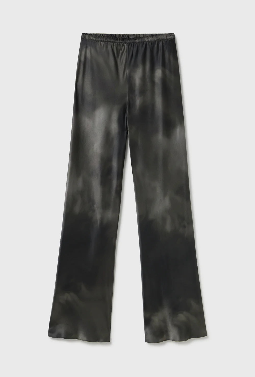 Silk Laundry Bias Cut Pants Smoke