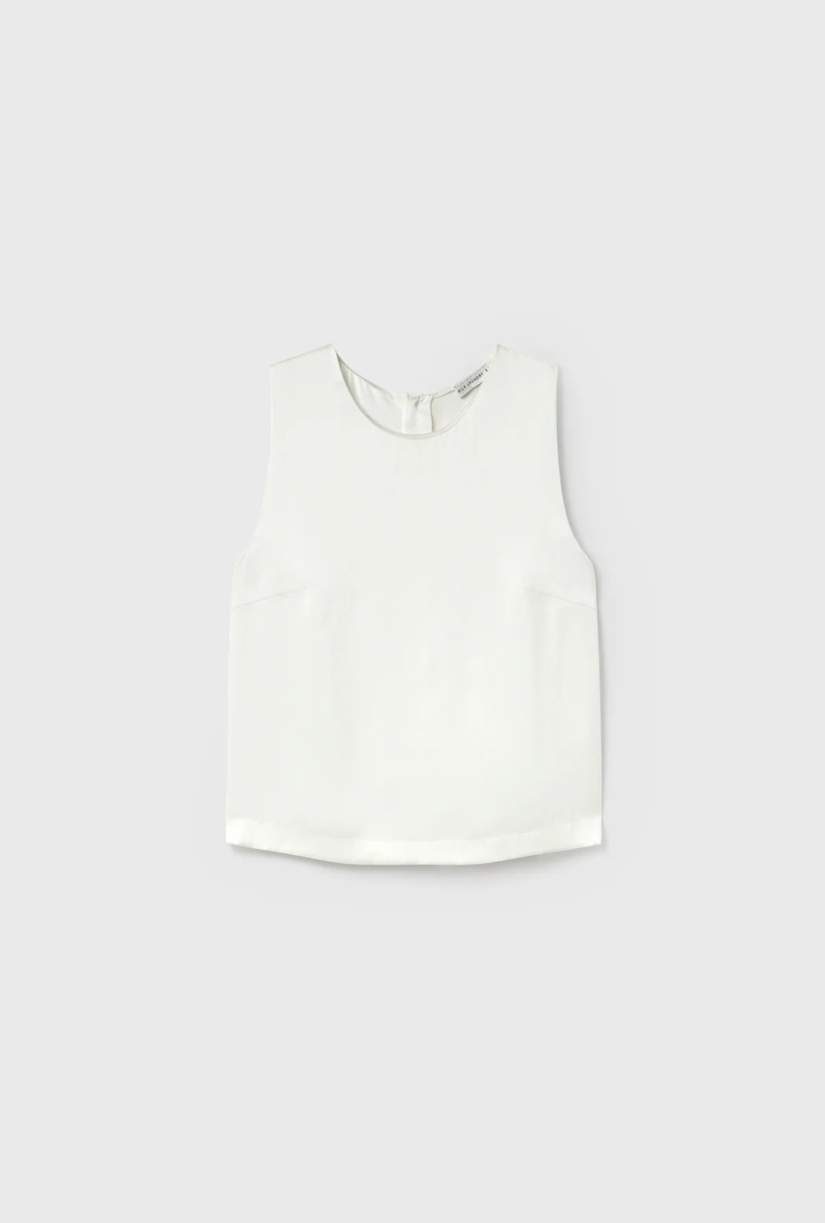 Silk Laundry Elena Top White