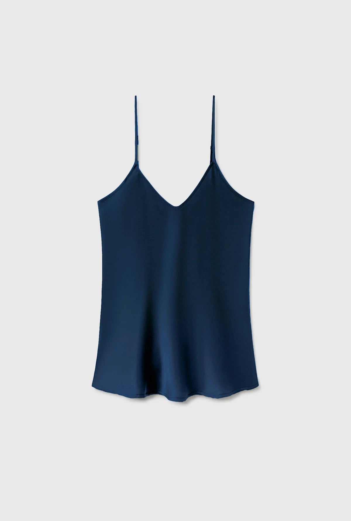 Silk Laundry Bias Cut Cami Midnight