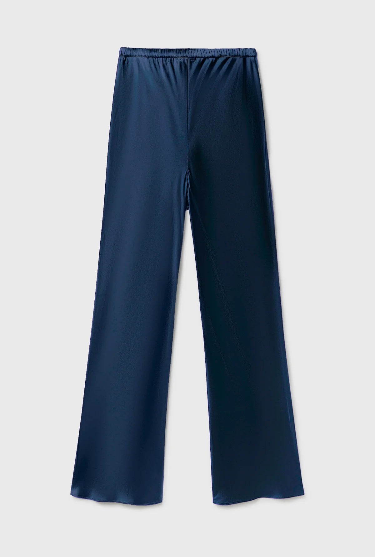 Silk Laundry Bias Cut Pants Midnight